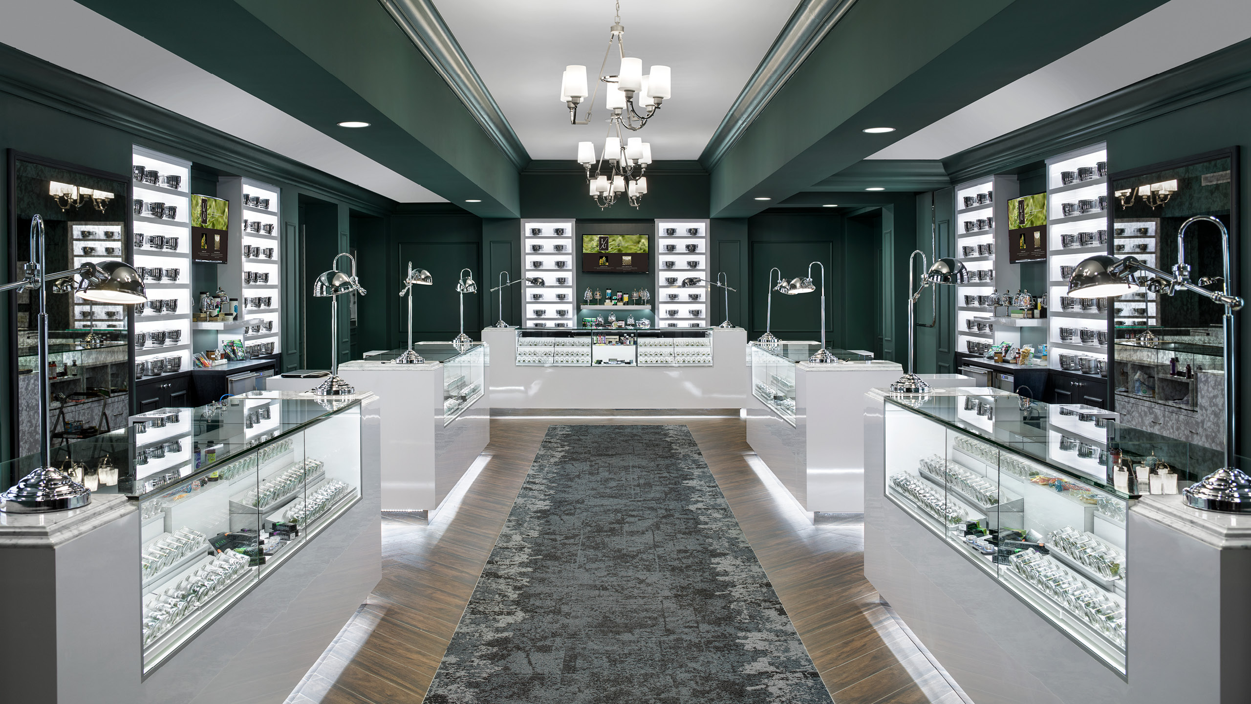 Level Up Dispensary Design High Road Design Studio